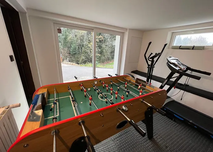 Villa Maison De Luxe Pour 14 Personnes - - Billard - Sport - Baby-foot Le Tholy